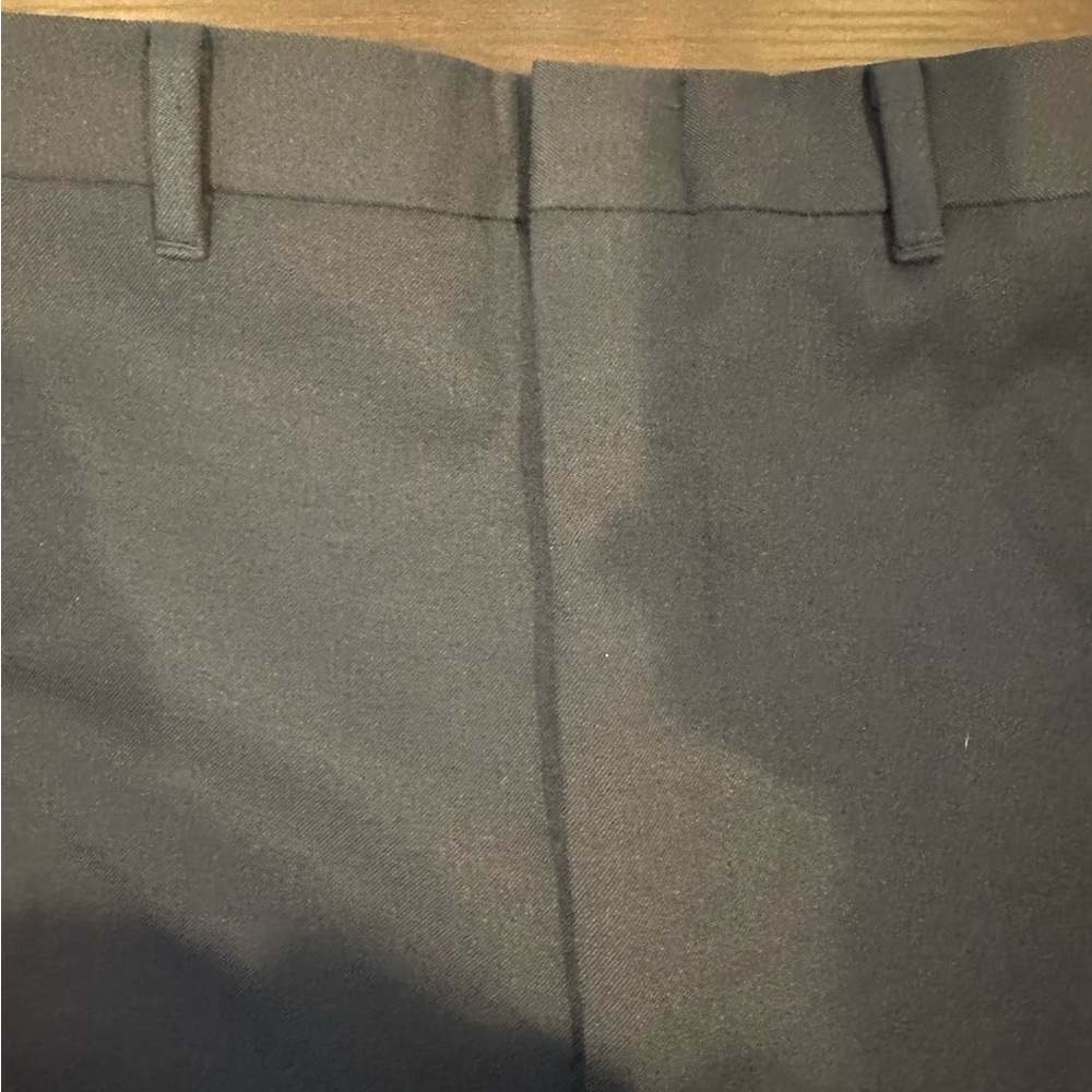 Custom made Men's Navy Blue Dress Pants, Size 62 waist, 30 length